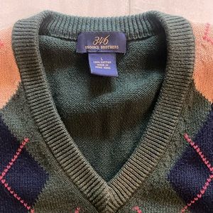 Two argyle sweater bundle